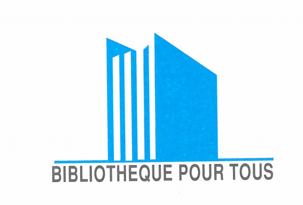 logo bibliothèque pour tous