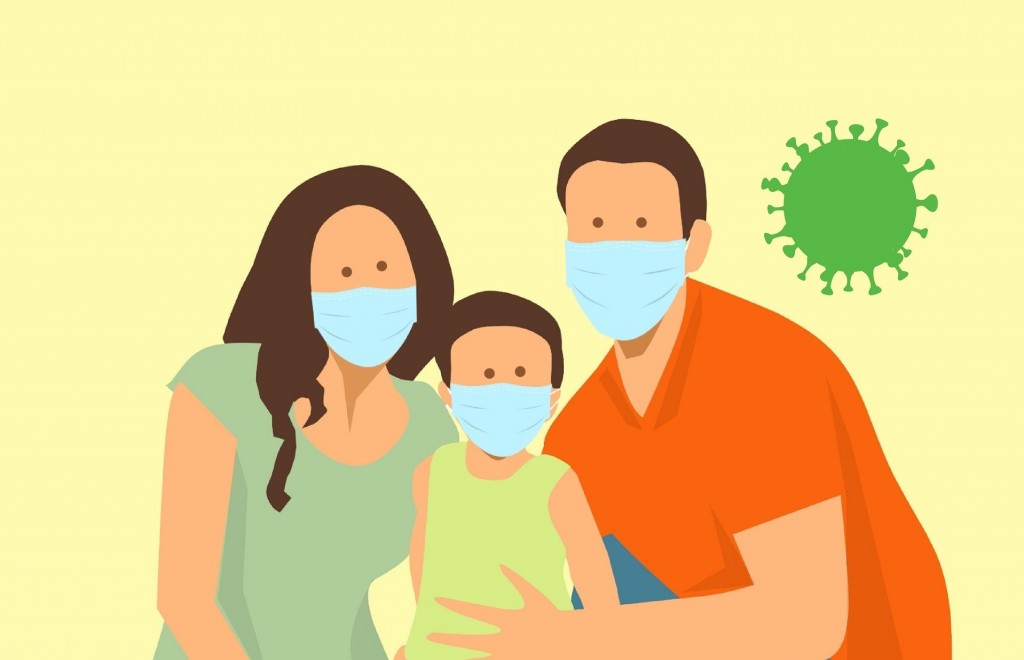 famille masque
