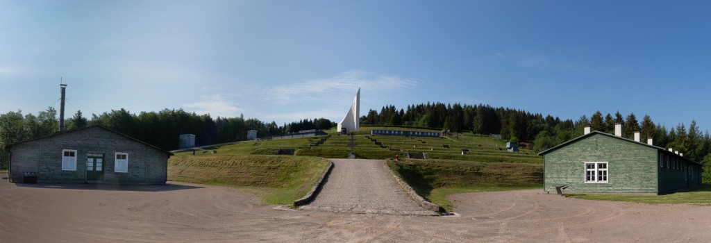 Vue d'ensemble site historique du Struthof Copyright ONACVG-CERD
