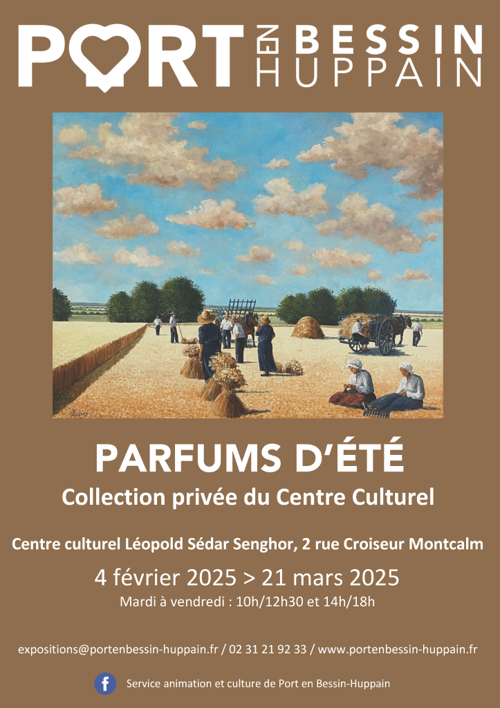 Affiche exposition Parfums d'été