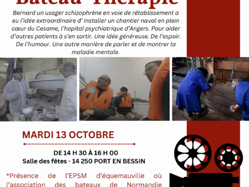 Dans le cadre des semaines d'information sur la Santé Mentale, projection du film 